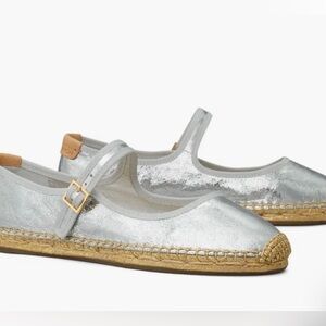 Tory Burch Mary Jane Espadrille Flat